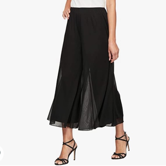 Alex Evenings Pants - - NWT Alex Evenings womens basic straight wide Leg Dress Pant  petite  XL